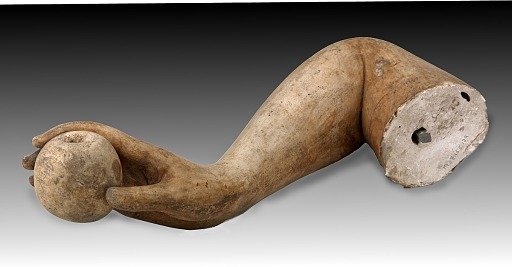 Cast of the Right Arm and Hand of "Eve Tempted" (little finger missing)