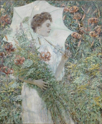 The White Parasol