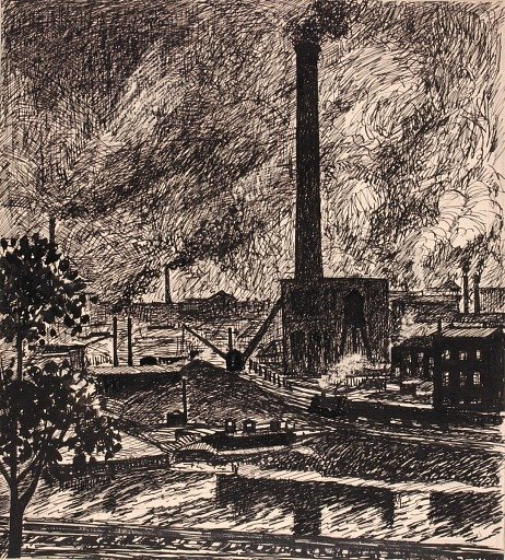 Untitled (Industrial Scene)