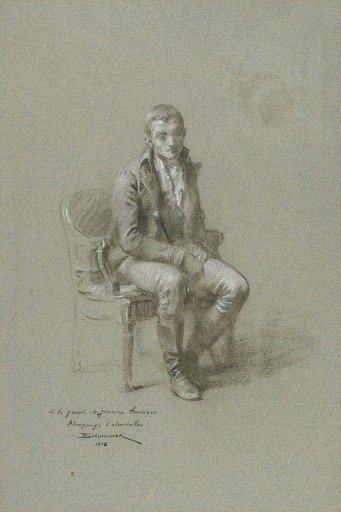 Seated Male Figure