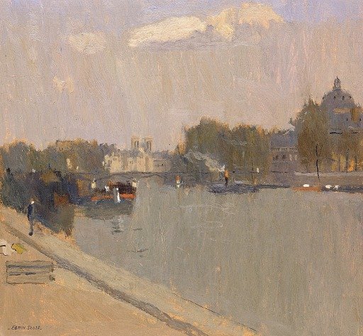 The Seine at Paris (L'Institute)