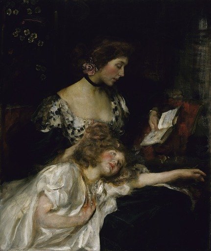 Mother and Child (Lady Shannon and Kitty)