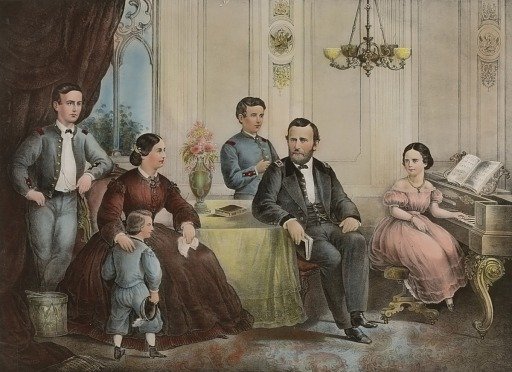 General Grant and His Family--Respectfully Dedicated to the People of the United States