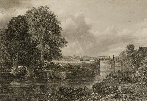 View on the River Stour, near Dedham