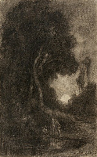 Bathers by Moonlight