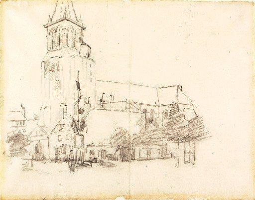 Church, St.-Germain-des-Prés, France