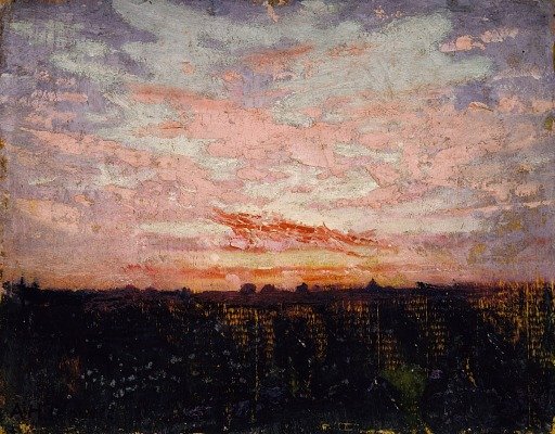 Sunrise or Sunset, study for book, Concealing Coloration in the Animal Kingdom
