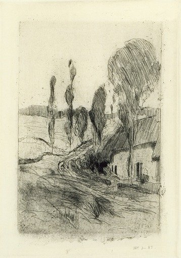 Road near Honfleur
