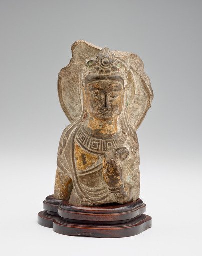 Head and Bust of a Bodhisattva