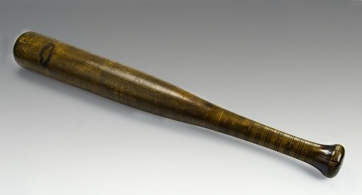 Baseball Bat with Chevrolet and Ford Symbols
