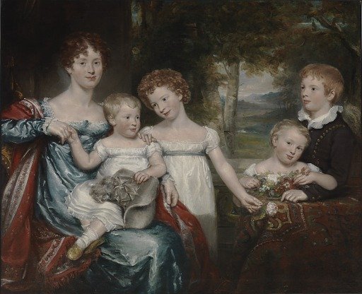 Mrs. Hawkins and Family