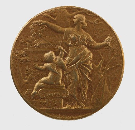 Société des Artistes Français, Salon de 1901, Médaille de 2me Classe Peinture Awarded to Mr. H. Hartwich