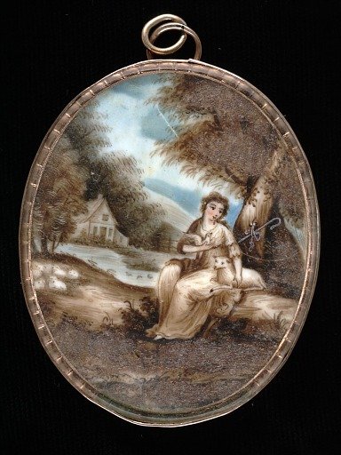Mourning Miniature for E. W.