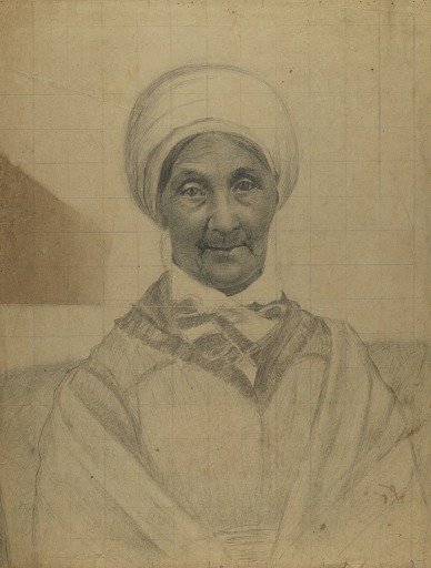 Old Woman in Turban