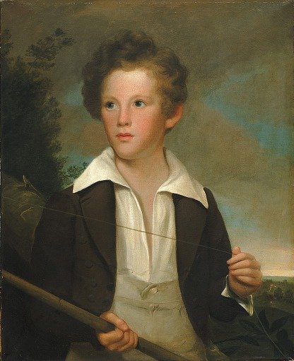 Boy with a Fishing Pole