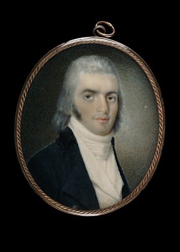Portrait of a Gentleman with Initials H. D. C.