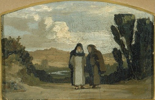 Monks on the Appian Way