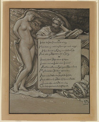 (Illustration for Rubáiyát of Omar Khayyám) Spring