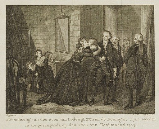 Marie Antoinette's Farewell to Her Son
