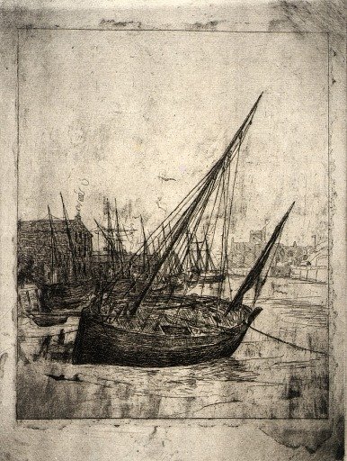 Boats at Peel--Isle of Man