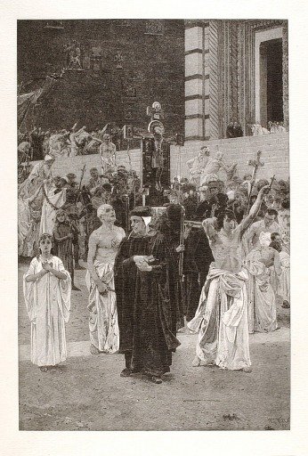 The Flagellants (detail)