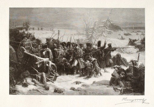 Marshal Ney Sustaining the Rear Guard