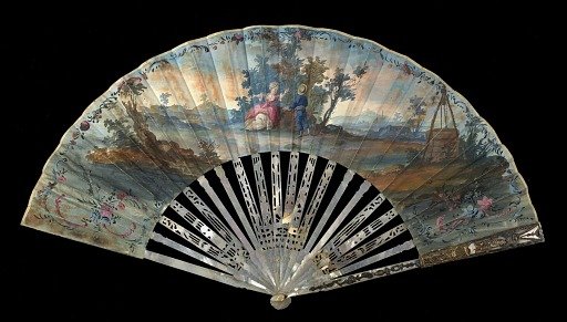 French Fan (pastoral scene)