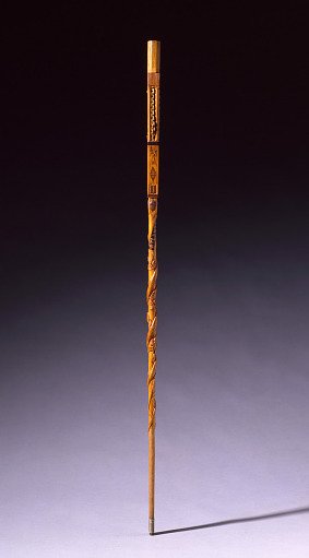 Cane inscribed CHATTANOOGA, CHICKAMAUGA and ATLANTA