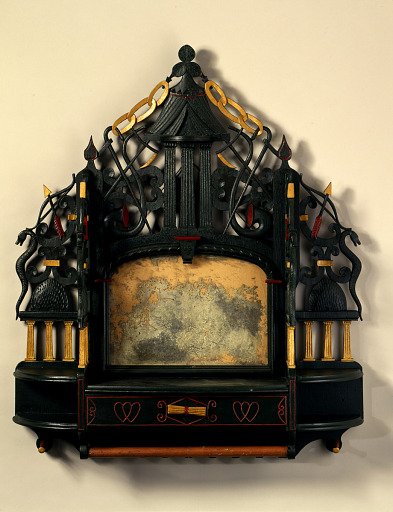Odd Fellows Shelf and Mirror