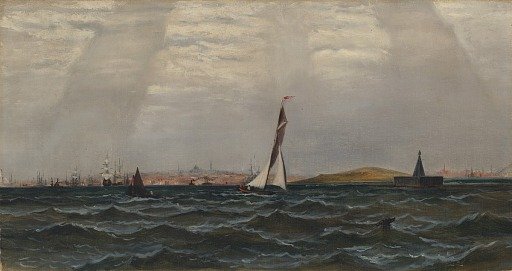 Untitled (Harbor Scene)