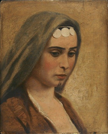 Head of an Arab Girl