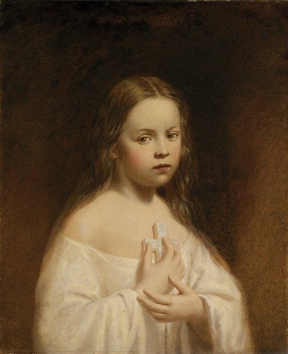 Portrait of Hiram Powers' Daughter