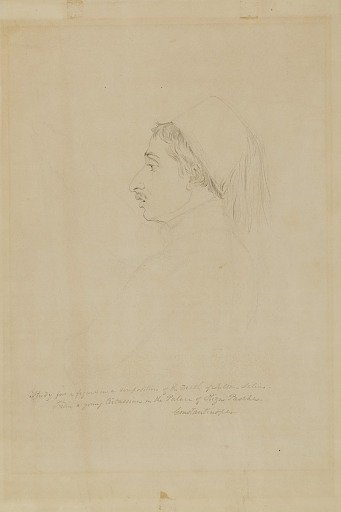 Study for a Figure in a Composition of the Death of Sultan Selim