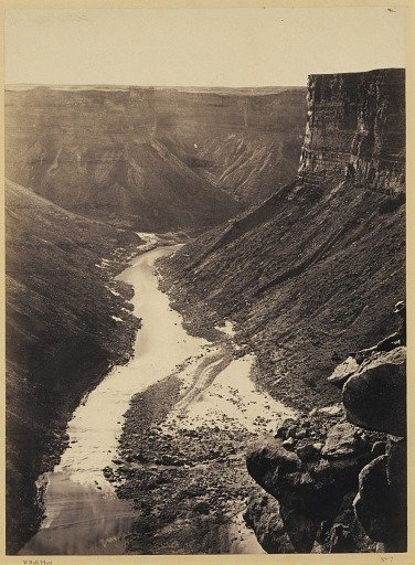 Grand Cañon, Colorado River, Near Paria Creek, Looking West