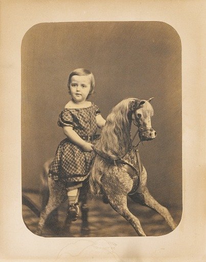 Girl on a Hobby Horse