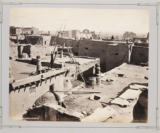 View in Zuni, Looking Northeast