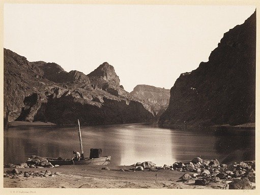 Black Cañon, Colorado River, from Camp 8, Looking Above