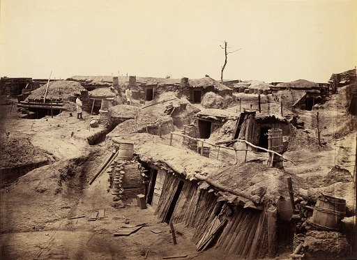 Quarters of Men in Fort Sedgwick, Known as Fort Hell
