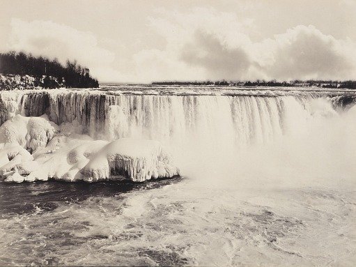 [The Canadian Falls, Winter]
