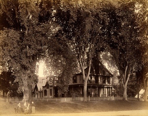 Residence of Mr. Hoyt, from the album Views of Charlestown, New Hampshire