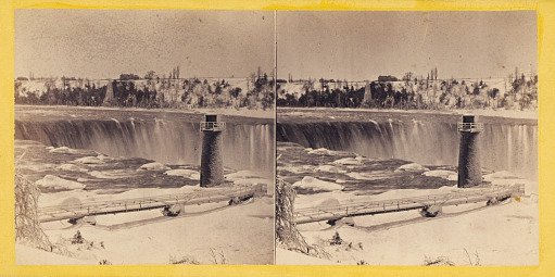 Niagara in Winter: Terrapin Tower and Horseshoe Falls