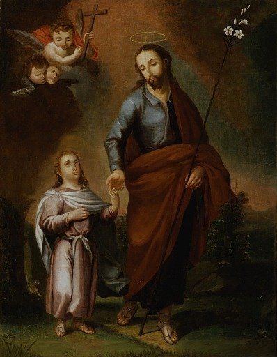 San José y el Cristo Niño