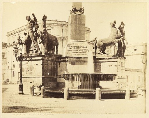 [Colossi del Quirinale, Roma]