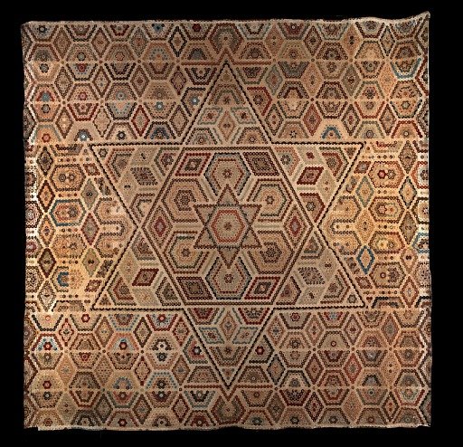 Pieced Bedcover (Honeycomb)