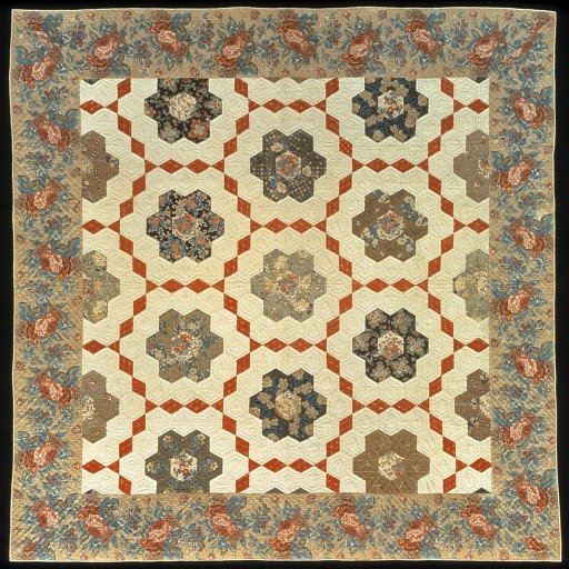 Pieced Quilt (Honeycomb)