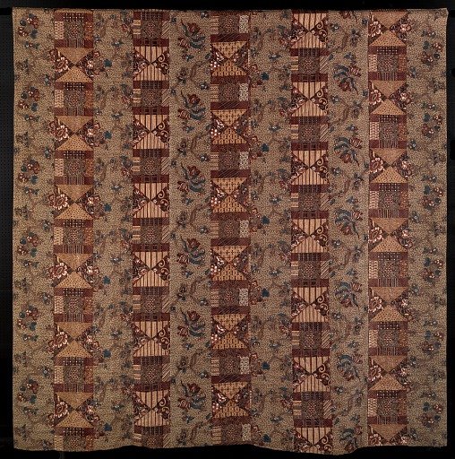 Pieced quilt (Strips)