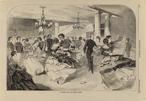 A Cadet Hop at West Point, from Harper's Weekly, September 3, 1859