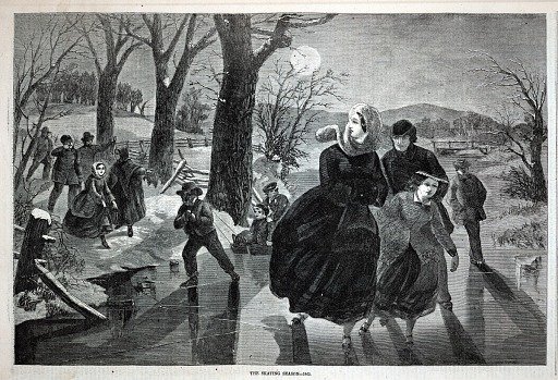 The Skating Season--1862, from Harper's Weekly, January 18, 1862