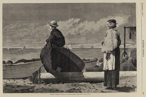 "Dad's Coming!", from Harper's Weekly, November 1, 1873