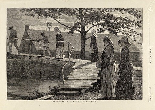 The Morning Bell, from Harper's Weekly, December 13, 1873